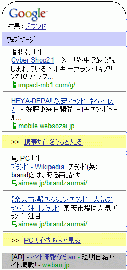 ケータイサイトをパワーポイントで再現する