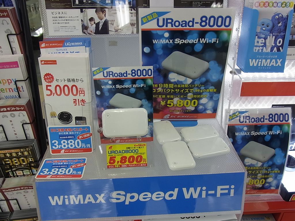 URoad-8000の販売価格：年間パスポートで5,800円～