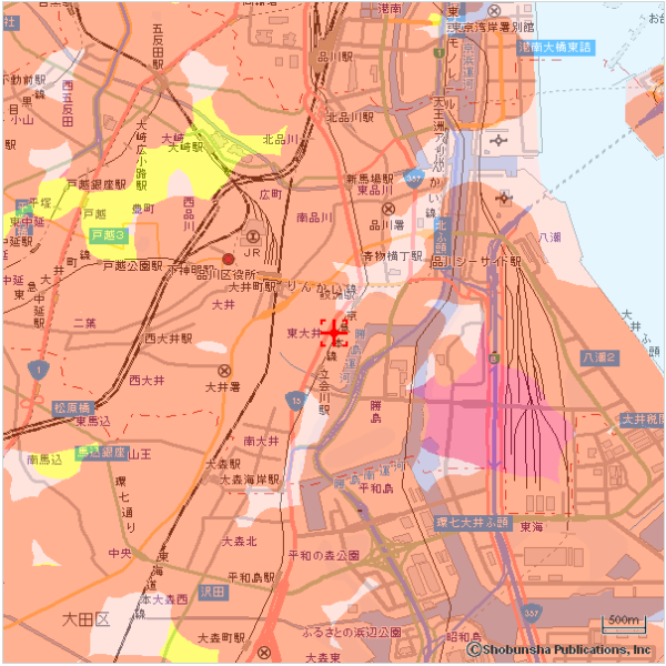 京急線 品川～平和島でXiのエリアチェックを行ってみた