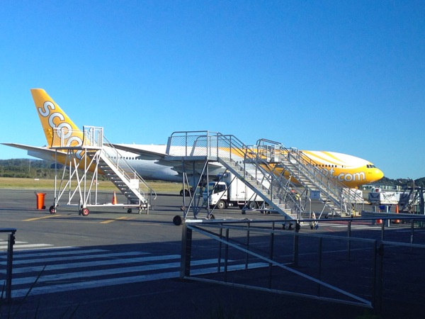 ゴールドコースト国際空港でScootの離陸撮影に成功！