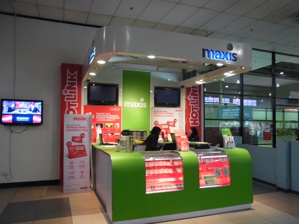 クアラルンプール国際空港 LCCターミナルでMaxisのSIMカードを購入！