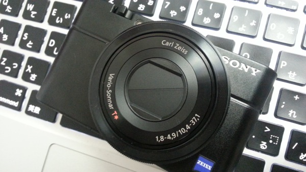 デジタルカメラ：Sony DSC-RX100を購入してみた