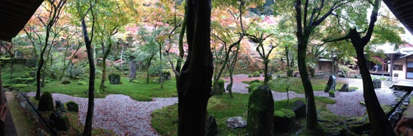 光明禅寺でiPhone 5のパノラマ撮影が楽しかった