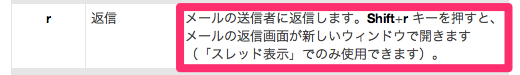 Gmailの『新しいウィンドウで返信』はショートカットキーShift + rで実行可能