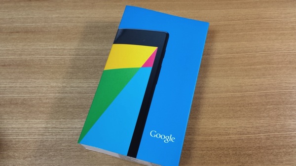 Nexus 7(2013) Wi-Fi版が届いたので開封＆フォトレビュー