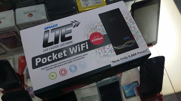 フィリピンの通信事業者SMARTのプリペイドLTE対応モバイルWi-Fiルータ『Y800』を約11,000円で購入！