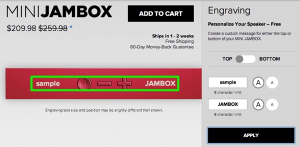 Buy MINI JAMBOX by Jawbone Wireless Bluetooth Speaker