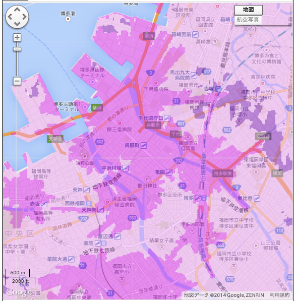 WiMAX 2+の対応エリアに札幌、仙台、広島、福岡が追加