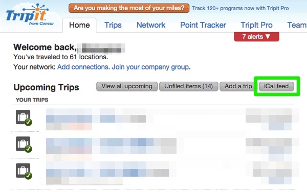 TripIt Online travel itinerary and trip planner