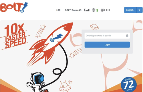 インドネシアの4G LTEサービス「Bolt!」をオンラインチャージする方法