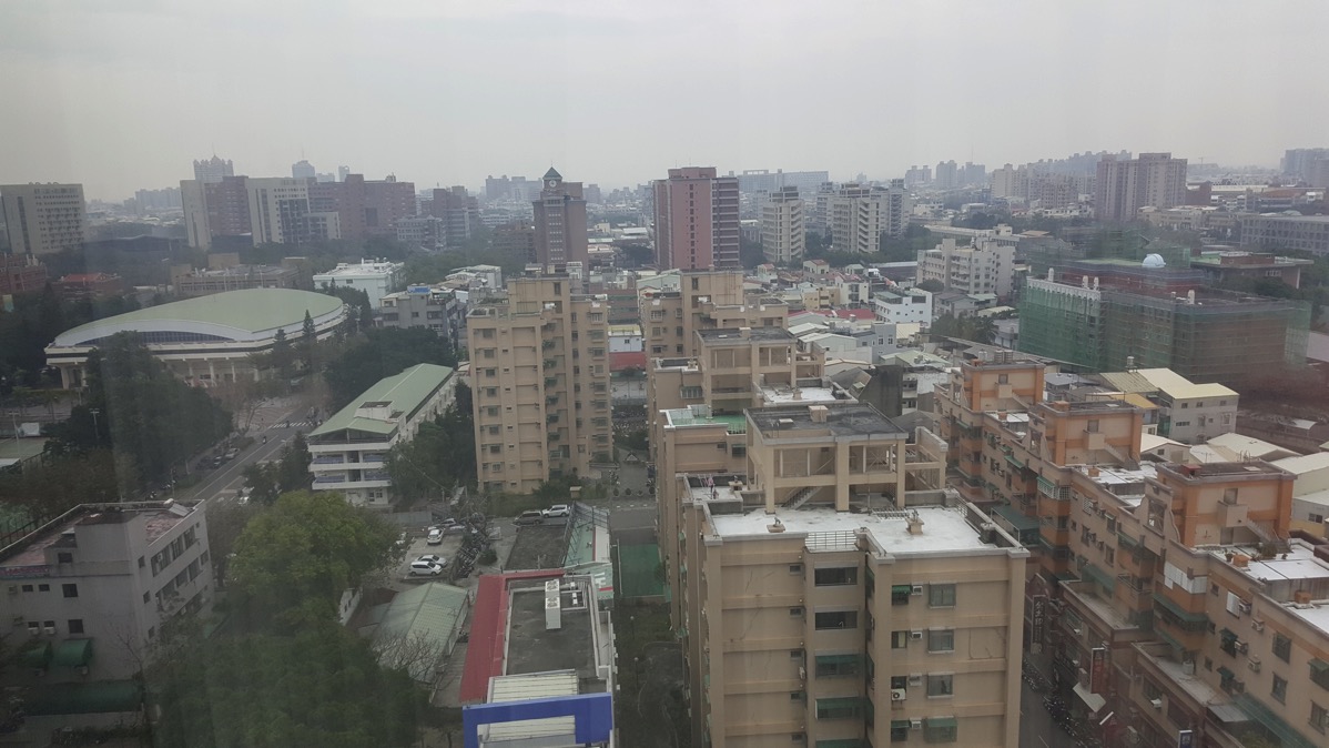 台南市内中心部の様子