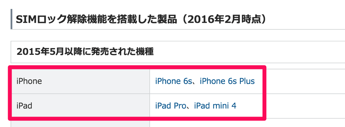 iPhone 6s/6s PlusのSIMロック解除受付は3月23日(水)から – 各キャリアのSIMロック解除手順・条件のまとめ