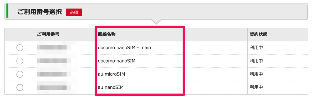 mineo、マイページ上で「回線名称」の設定が可能に – 回線毎の管理が行いやすく