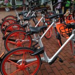 中国発シェアバイク「Mobike」が福岡市で実証実験、料金は30分50円