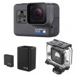 アクションカム「GoPro HERO6 Black」、予備バッテリーとアクセサリ付きで35,800円に