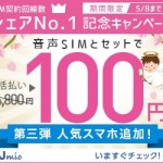 【最終日】IIJmio「スマホ100円キャンペーン」OPPO R15 Neoが100円・HUAWEI P20 liteが7,000円
