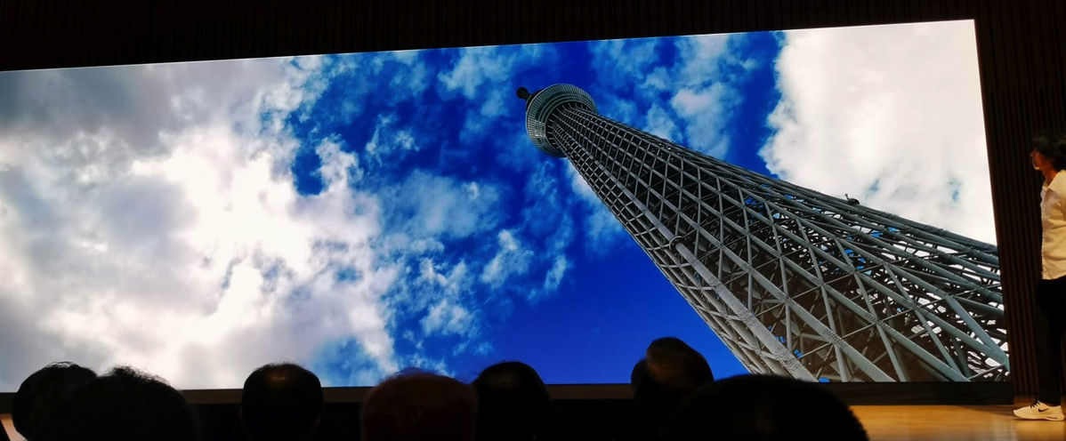 ZenFone 6のフリップカメラでパノラマ撮影