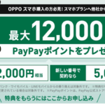 【LINEMO】スマホプラン新規契約で5,000pt、MNP契約で12,000pt還元キャンペーン