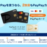 PayPayカード、Visa/MasterCard/JCBの複数枚持ちが可能に、ゴールドカードとあわせて最大4枚