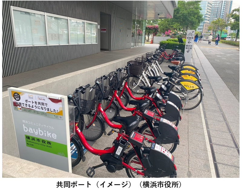 共同ポートのイメージ（横浜市役所）