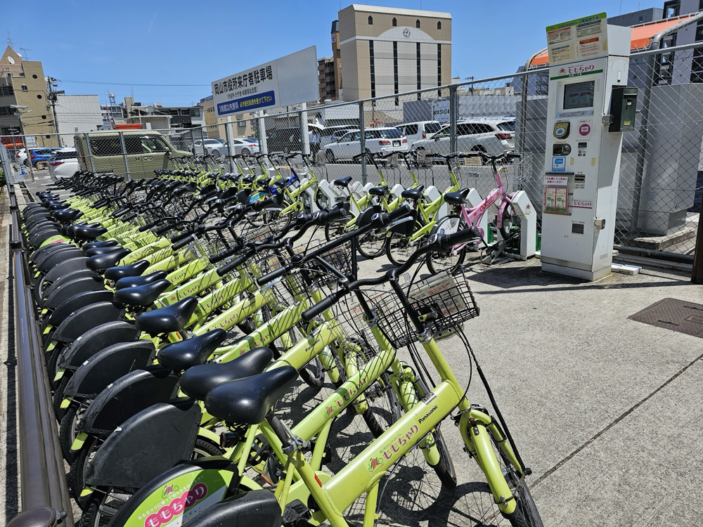 岡山市シェアサイクル「ももちゃり」