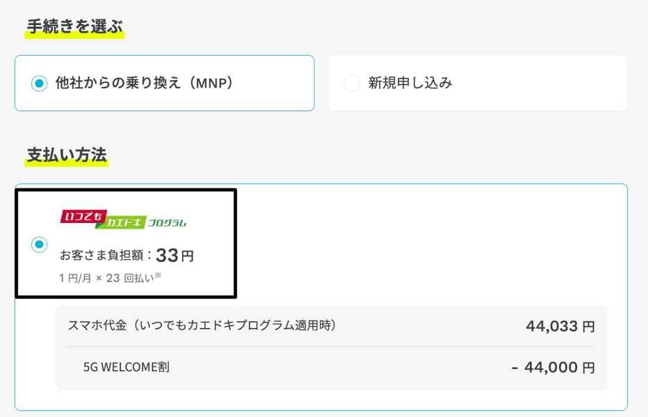 MNP契約で「Pixel 9a」128GBの本体負担金が月1円（総額33円に）
