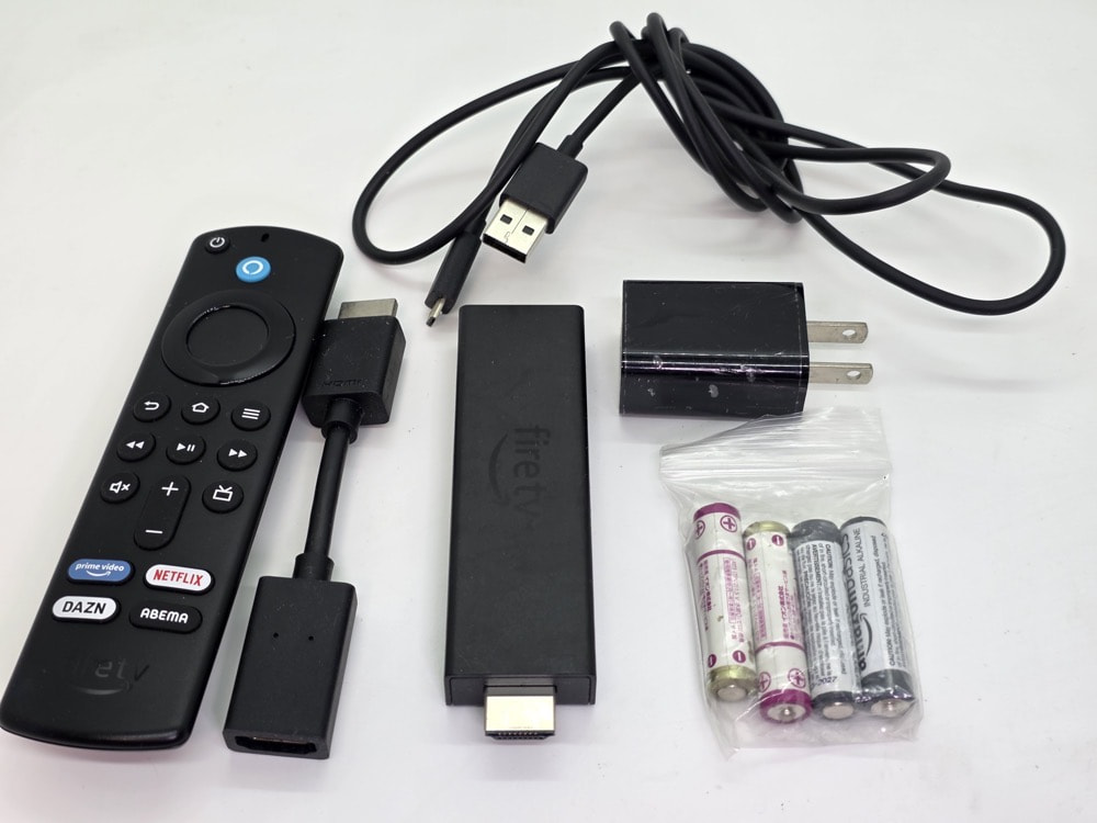 旅行用の「Fire TV」一式